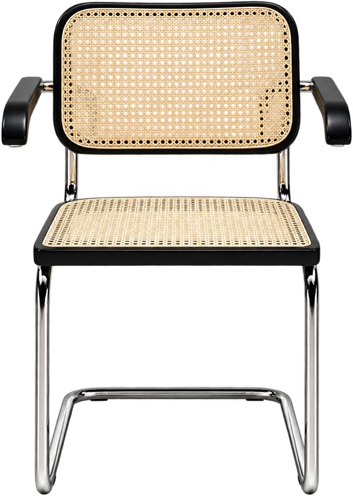 Cadeira Cesca, design de Marcel Breuer