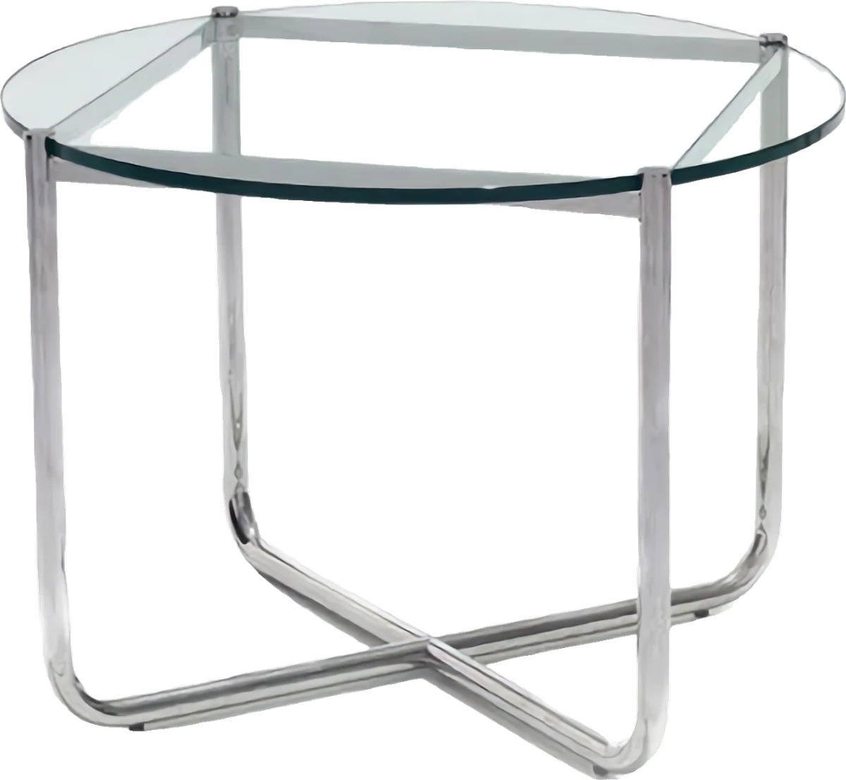 Mesa MR Lateral, design de Ludwig Mies van der Rohe