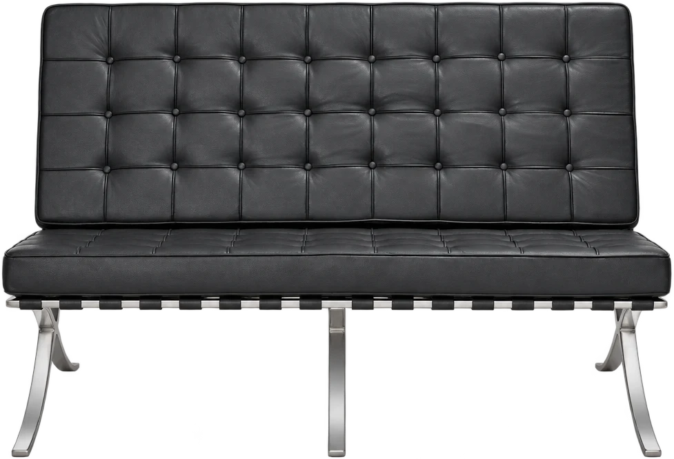 Sofá Barcelona, design de Ludwig Mies van der Rohe