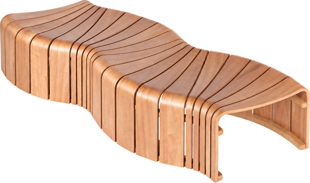 Banco Coral, design de Emerson Borges