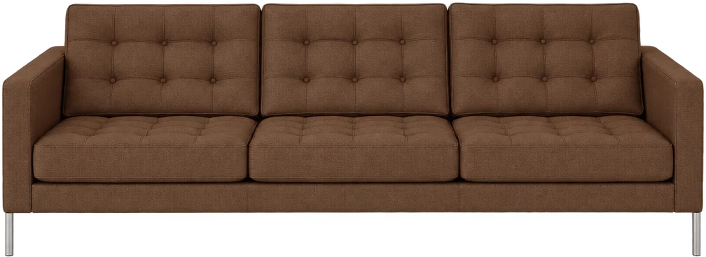 Sofá FK 3 Lugares, design de Florence Knoll