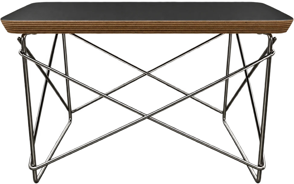 Mesa Eames Wire de centro com base de arame, design de Charles & Ray Eames — vista frontal, foto 1 de 3