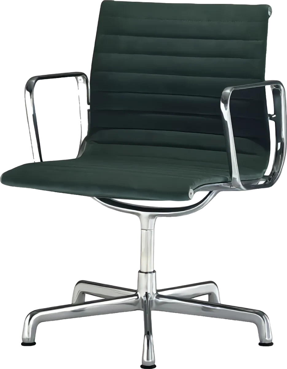 Cadeira EA 120 · Alumínio, design de Charles & Ray Eames