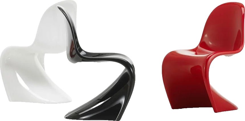 Cadeira Panton - Fiberglass — Verner Panton