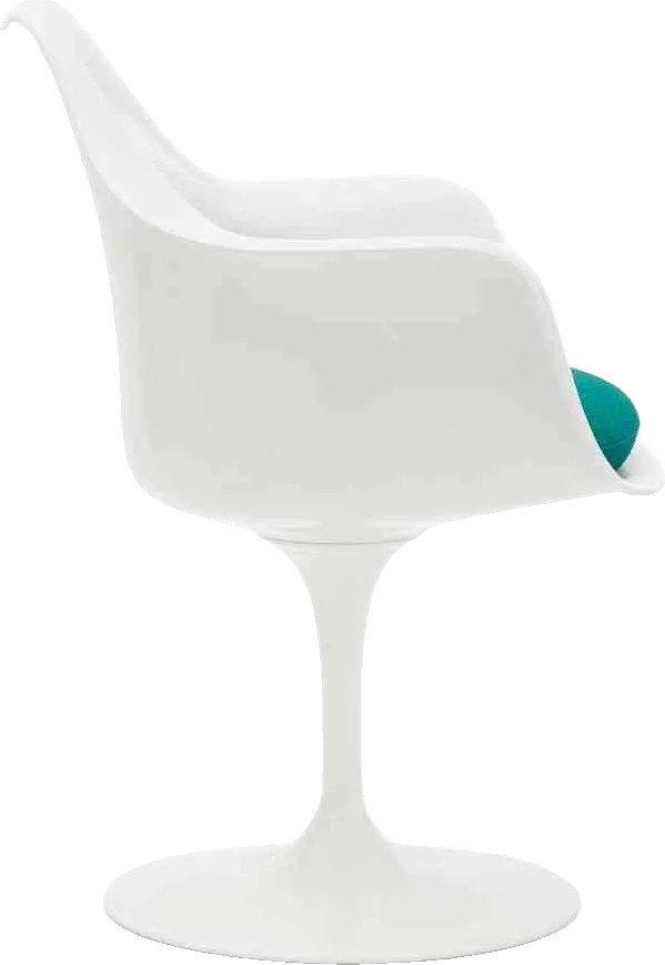 Cadeira Saarinen Tulipa c/ Braço — Eero Saarinen, foto 2 de 5