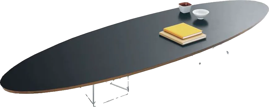 Mesa Eames Wire Base Elliptical — Charles & Ray Eames, foto 1 de 4