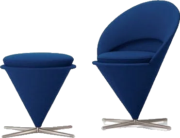 Poltrona Cone Chair — Verner Panton, foto 5 de 5