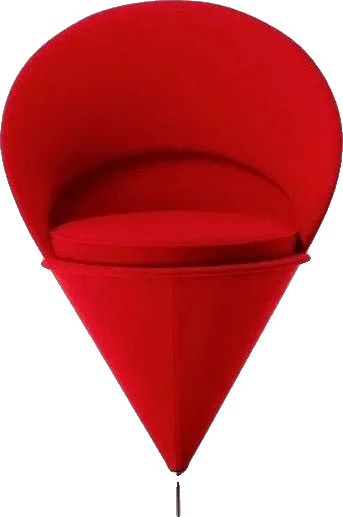 Poltrona Cone Chair — Verner Panton, foto 3 de 5