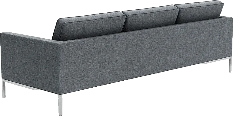 Sofá FK 3 Lugares — Florence Knoll, foto 3 de 4